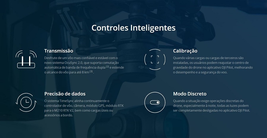 dji matrice 200 e 210 series