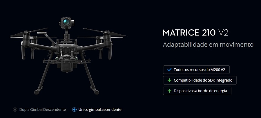 drone dji matrice 210 v2